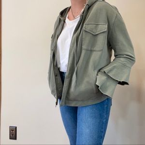 SANCTUARY GREEN HOODIE